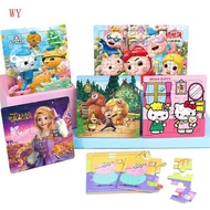 Jigsaw puzzles for young children, baby early education 2 benefit intelligence 3 brains 4 boys 5 gir