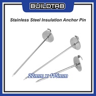 Pin Rockwool Anchor (1 pcs) Stainless Steel Rockwool Insulation Anchor Pin High Quality Custom Made