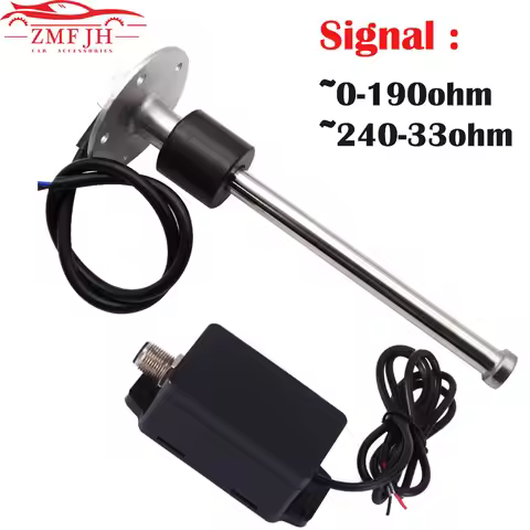 0-190ohm/240-33ohm Fuel Level Sensor Marine Boat Yacht Tank Gauge NMEA2000 Converter CX5001 9-32V Fu