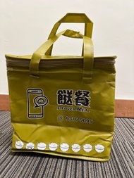 Green Thermos Shopping Bag /Ice Bag with Zips 帶拉鍊的綠色保温購物袋/冰袋