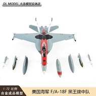 Ready Stock JC WINGS 1/72 US Navy F18 Black Ace F-18F Alloy Finished Fighter Airplane Model