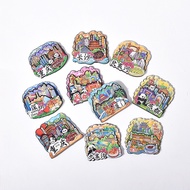 Magnet Peti Sejuk Bandar Chengdu Shanghai Chongqing Yangzhou Wuhan Beijing Zhengzhou Nanjing Guangzh