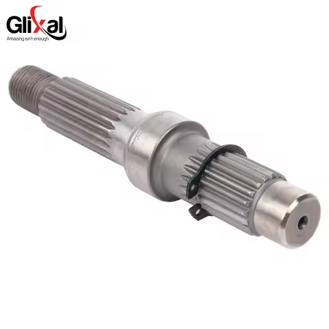 Glixal GY6 125cc 150cc 135mm Gearbox Output Final Drive Shaft for 152QMI 157QMJ 4-Stroke Drum Brake 