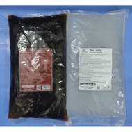 (HT)trân châu 3q/ trân châu 3Q Sea Jelly đen +trắng.nguyên liệu làm trà sữa(2kg)