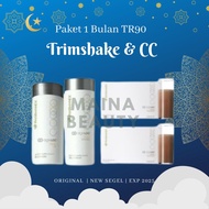 TERBARU PROMO! PAKET DIET 1 BULAN TR90 CC &amp; TRIMSHAKE KODE 1142