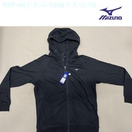 Mizuno Mizuno Mizuno แจ็คเก็ตถักแบบลำลองมีฮู้ดในเมืองมีซิปเสื้อกีฬารัดรูปสำหรับผู้ชายใหม่