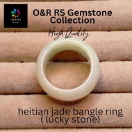 O&R RS heitian jade bangle ring size 11