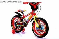 Sepeda BMX 12 Inch Ban Besar  JUMBO 30 Ban Gendut  As 3001Anak 2 sd 4 Tahun Tameng Dengan Musik