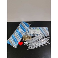 ARMSTRONG (AAP) REAR SPOKE & FRONT SPOKE (CHROME/ZINC) LIDI EX5 DREAM C70 GBO GBO-J FAME LIDI ARM ST