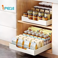 iSPECLE Slide-Out Kitchen Cabinet Organizer Dish Bowl Rack Under Sink Storage | Almari Pinggan Dapur