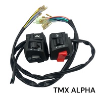 DNF 1 Pair Stock Handle Switch for Honda TMX Alpha 125 Switch For Motorcycle