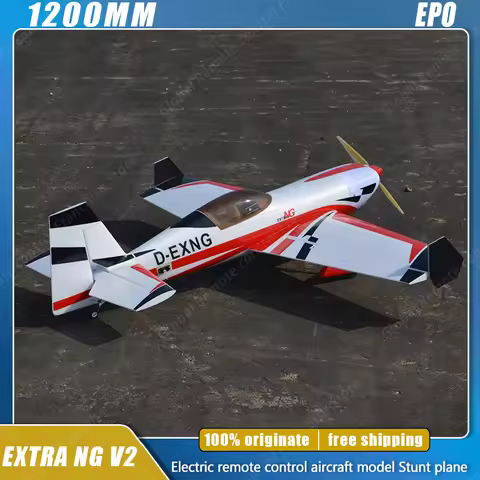 EXTRA NG V2 EPO RC Plane 1200mm Wingspan Foam Airplane Models Hobby Toys 4-Channel F3D 30E RC 3D Air