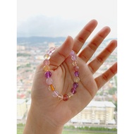 Super seven 7 crystal beads