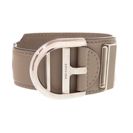 Delvaux 皮革手鐲，灰色，1319 [二手] DELVAUX