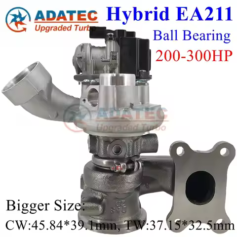EA211 Turbo Upgrade KP38 163897000000 Turbine for Audi A3 Q3 1.4 TSI Golf Passat CSSA CSTA DBVA Hybr