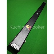 (READY STOCK) 3/4 and 1PC Omin Leather Snooker/Billiard Cue Hard Case