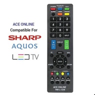 SHARP LED LCD TV REMOTE CONTROL RM-L1238  FOR GB225WJSA GA976WJSA GB217WJN1 GBIOIWJSA GB215WJN1 GB14