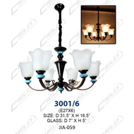 CIELO Classic Modern Pendant Lamp Lampu Hiasan Siling