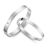 GIUMKA ・ Couple Bracelet Romantic Lover.customized Lettering.stainless Steel