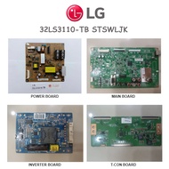 LG LED TV LG 32LS3110 32LS3110TB STSWLJK Power Board EAX64560501 Main Board EAX65068102 Inverter Boa