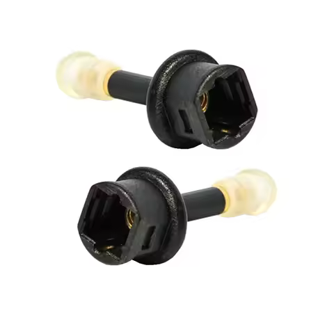 2pcs Toslink to Mini Toslink Adapter M/F 3.5 mm Optical Audio Cable Connectors for Macbook, TV Box