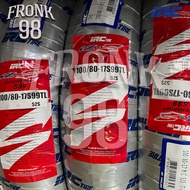 IRC IZ-Ss S99T ขอบ17 TL ยางรถมอเตอร์ไซค์ : CBR ,R3 ,Z300 ,NINJA ,WAVE ,MIO 70/90-17 TL (1เส้น) One