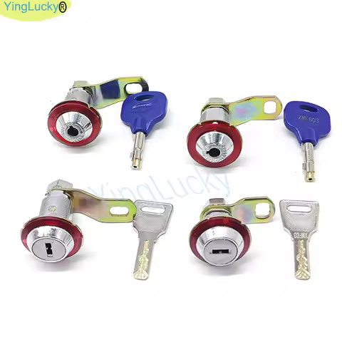 1 Unit 35 45mm Arcade Machine Door Lock Parts Short Cash Door Tool Box lock For Mail box Arcade Game