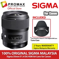 Sigma 35mm f1.4 DG HSM Art Lens for Canon EF (SIGMA MALAYSIA 2 YEARS WARRANTY)