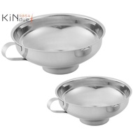 Canning Funnel, 2 Pack Stainless Steel Canning Supplies Kitchen Funnel Jar Funnel Canning Funnel