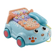Children's Toy Phone Baby Artificial Landline Baby Music Mobile Phone Puzzle 1 Year Old 2 Little Girls 6 Months Old