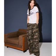 AMR DE SAISON (AIMER)-Baggy Cargo-Camo Cargo Pants Women Camo