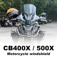 CB500X Windshield Motorcycle Screen Windshield For HONDA CB400X CB500X 400X 500X Increase Height Fro