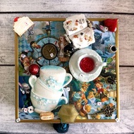 小白兔,戒指座,愛麗絲卡,愛麗絲夢遊仙境,愛麗絲盒子,瘋帽子盒子