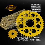 GEAR GIR SET GIR PAKET SATRIA 2TAK R 120 SATRIA HIU LUMBA 428H