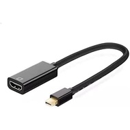 Mini DisplayPort to HDMI Adapter - 4K Audio Video Converter for MacBook, iMac, Surface Pro, PC and Projector