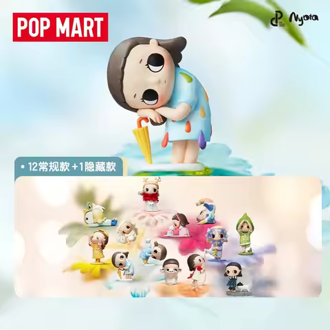 POPMART Nyota I AM THE SEASONS Series Blind Box Mystery Box Kawaii Ornaments Figurines Home Decor De