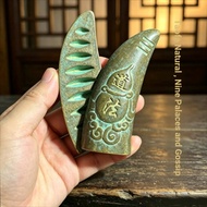 Brass Taoism Natural Holy Trigram Claw Holy Grail Rice Grail Holy Grail Yin Yang Grail Chaoshan Mazu