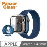 北車 PanzerGlass Apple Watch 7 45mm 二合一 全方位 防護 高透 鋼化 漾玻 保護殼 錶殼