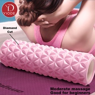 Yiode EVA Foam Roller Yoga Roller 3D Diamond Cut Deep Tissue Massage Multiple Color Massage Roller F