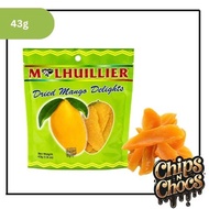 M Lhuillier Cebu Dried Mango 43g | Sweet & Chewy Sour Philippine Snack | Pasalubong 7d