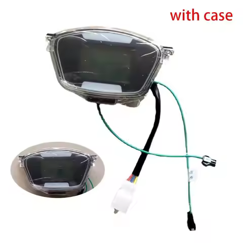 1Pcs Display Accessories Ebike Scooter LCD Display with Case 6Pin Motor Speedmeter Screen For Electr