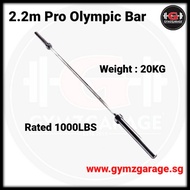 2.2m Olympic Bar (1000lbs) ( Home Gym Fitness Hex Dumbbell Barbell Hexagon Dumbell Bench Weight Kett
