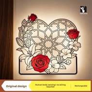 NMFG wall light shade warm lighting led for room aesthetic bulb hallway decoration living dim light 