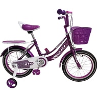 （SIAP PASANG）Basikal Budak 16inch Basikal Perempuan bicycle with basket HTG