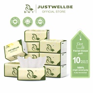 【10 Packs】DWY Tisu Viral 5-Ply  Soft Facial Tisu Non-Fluorescent tisu viral murah TissueTravel Pack