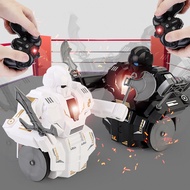2 Player Remote Control Battle Bots - Dual Fighting Spinning Robot Set with LED Lights, Fall-Resista