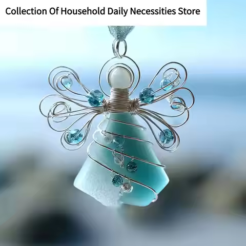 Angel Christmas Decoration Lovely Pastoral Xmas Tree Gifts Ornament Pendant Little-Angel Outdoor Gar