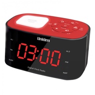 Uniden Alarm Clock Radio, Red, AR1303