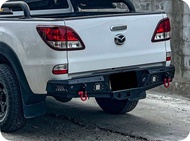 กันชนท้าย Sport + LED สำหรับ mazda BT50Pro 2012-2019
