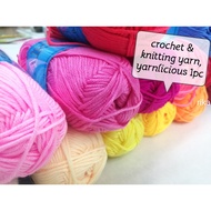 Knitting yarn brand Yarnlicious 50gram 6ply 1pc